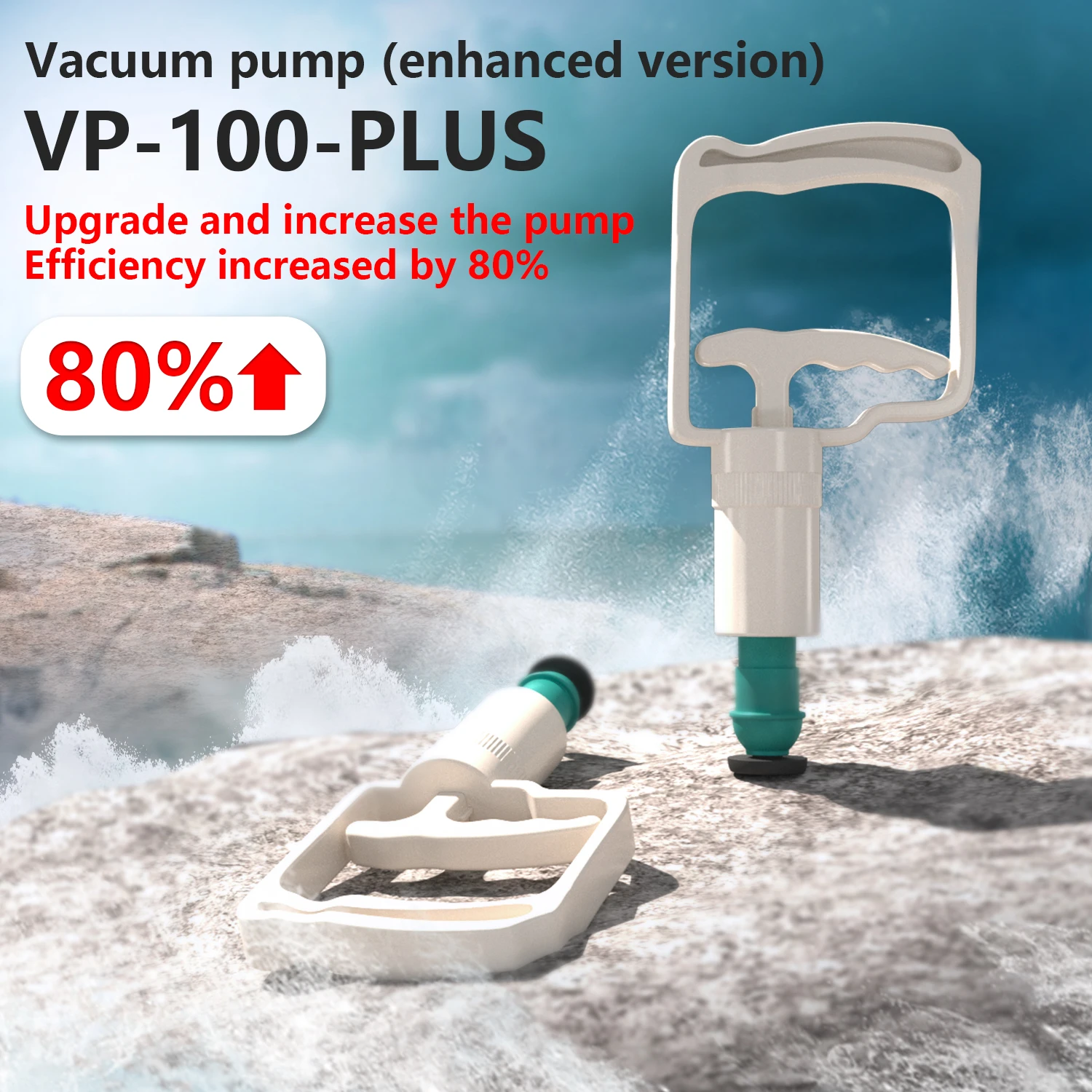 Seafrogs VP100-PLUS Enhanced Version Waterproof Vacuum Pump Handle Test System for Underwater Camera Housing