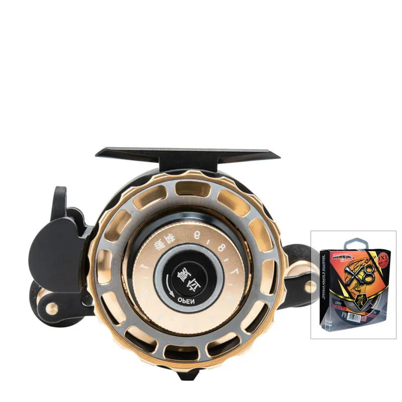 Fishing Line Wheel Ice Fishing Reel For Super Strong Sea Carretilha De Pesca Raft Wheel Flying Wheel Molinete Fishing Tackle