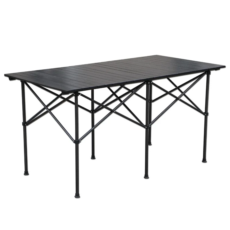 Portable Camping Folding Table, Outdoor Table Stand, Dining Table, Aluminum, Simple Promotion, Household Table