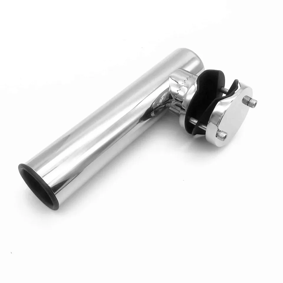 Marine Hardware Stainless Steel Marine Boat Fishing Rod Holder Rack Support for Rail 43-51mm boat seat Boats Parts