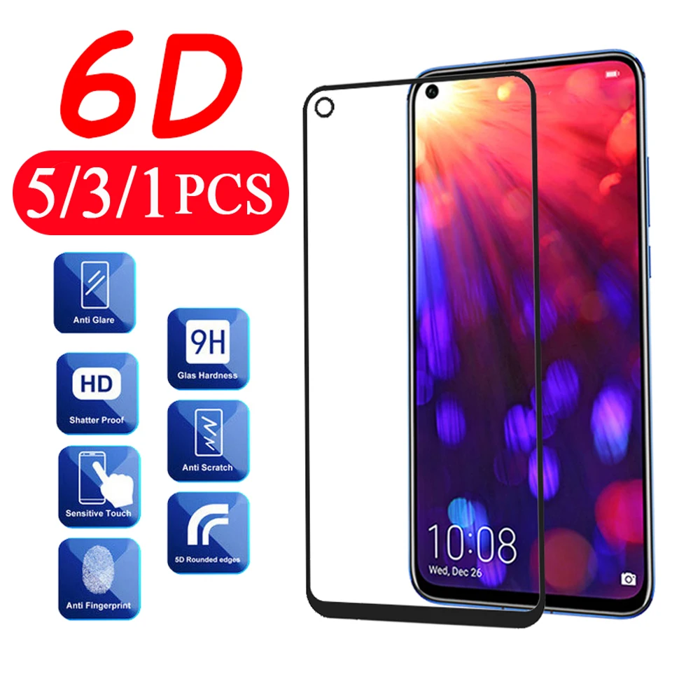 5/3/1Pcs glass for huawei honor view 20 20i 20s 20 pro 10 lite 10i note 10 phone screen protector tempered glass protective film