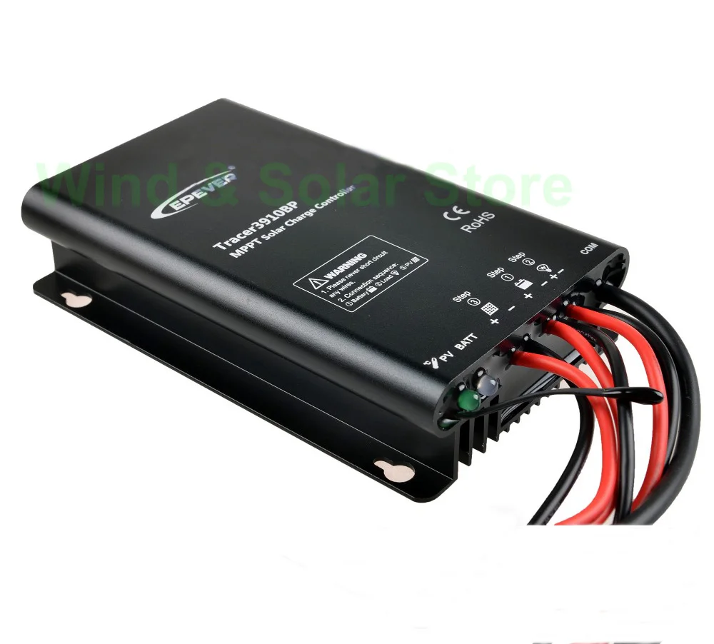 Epever 15A MPPT Solar Charge Controller 12V/24V Waterproof Regulator TracerBP Lithium Battery MPPT Controller 60V/100V PV Input