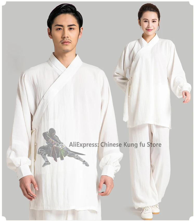 25 Colors Wudang Taoist Robe Kung fu Suit Shaolin Tai Chi Uniform Custom Tailor Need Your Measurements