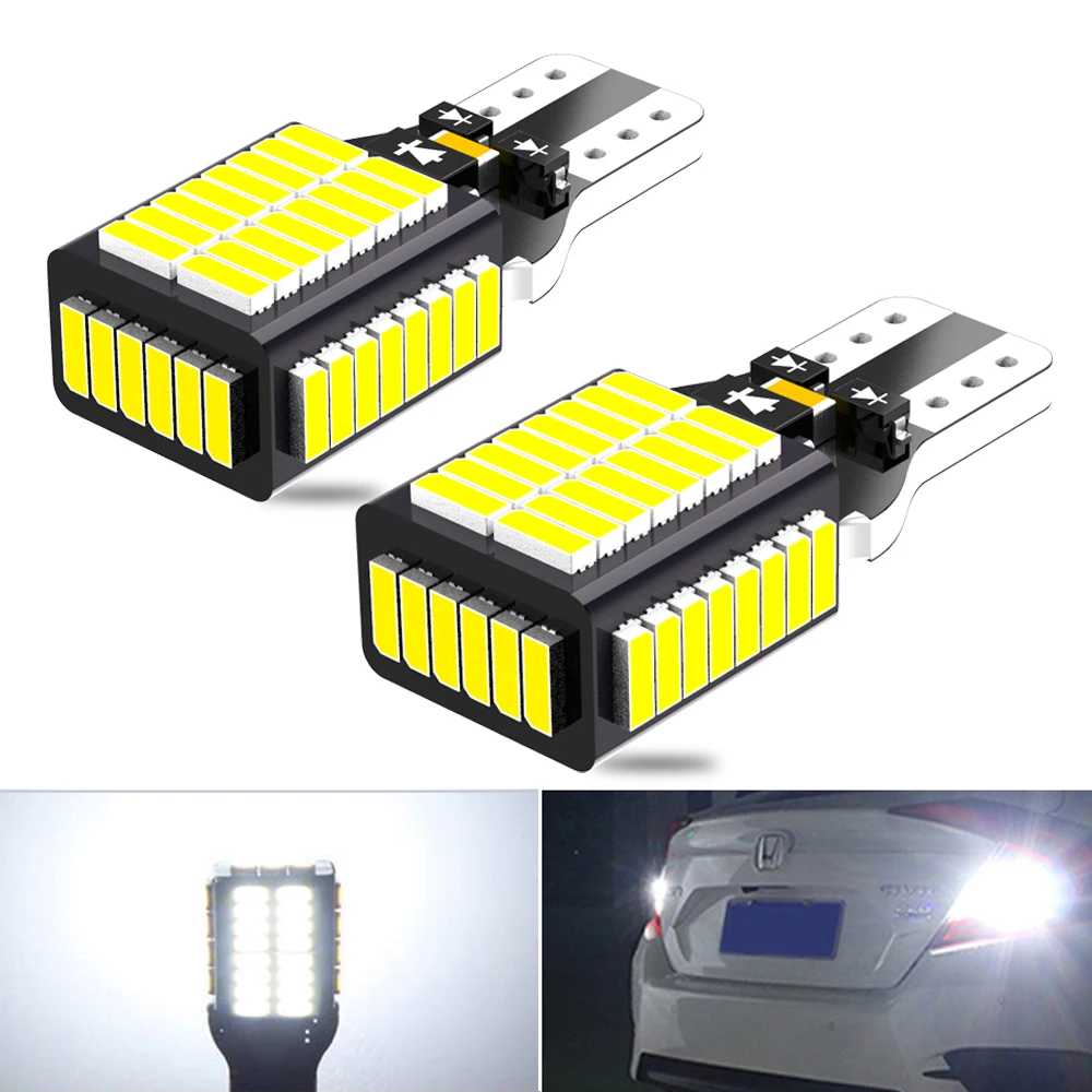 2 stücke LED Reverse Licht Blub Backup Lampe W16W T15 921 Canbus Für BMW E81 E87 E88 E82 E92 E90 E91 E60 f07 F11 E61 1 3 5 Serie