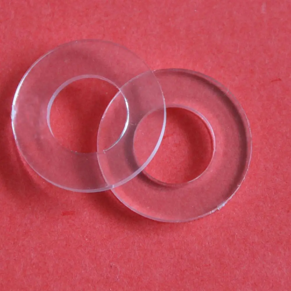 

50PCS DIN125 ISO7089 M3 M4 M5 M6 M8 M10 M12 M14 M20 PC Polycarbonate Flat Machine Washer High Strength Fatigue Resistance