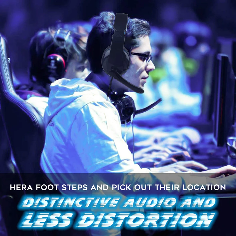 Sades-سماعة رأس سلكية للألعاب مقاس 3.5 مللي متر ، وسماعات رأس للألعاب ، وميكروفون ، لأجهزة PS4 ، والكمبيوتر الشخصي ، والهاتف الخلوي ، و Xbox One ، والكمبيوتر اللوحي