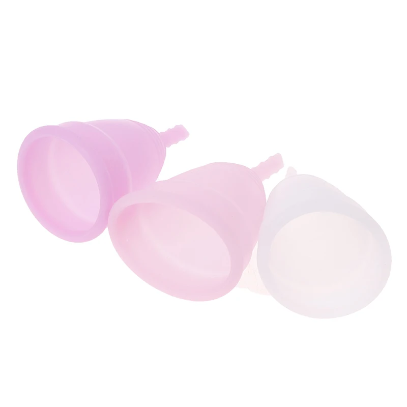 1PC Menstrual Cup For Women Hygiene Medical 100% Silicone Cup Menstrual Reusable Lady Cup Menstrual Than Pads Hot