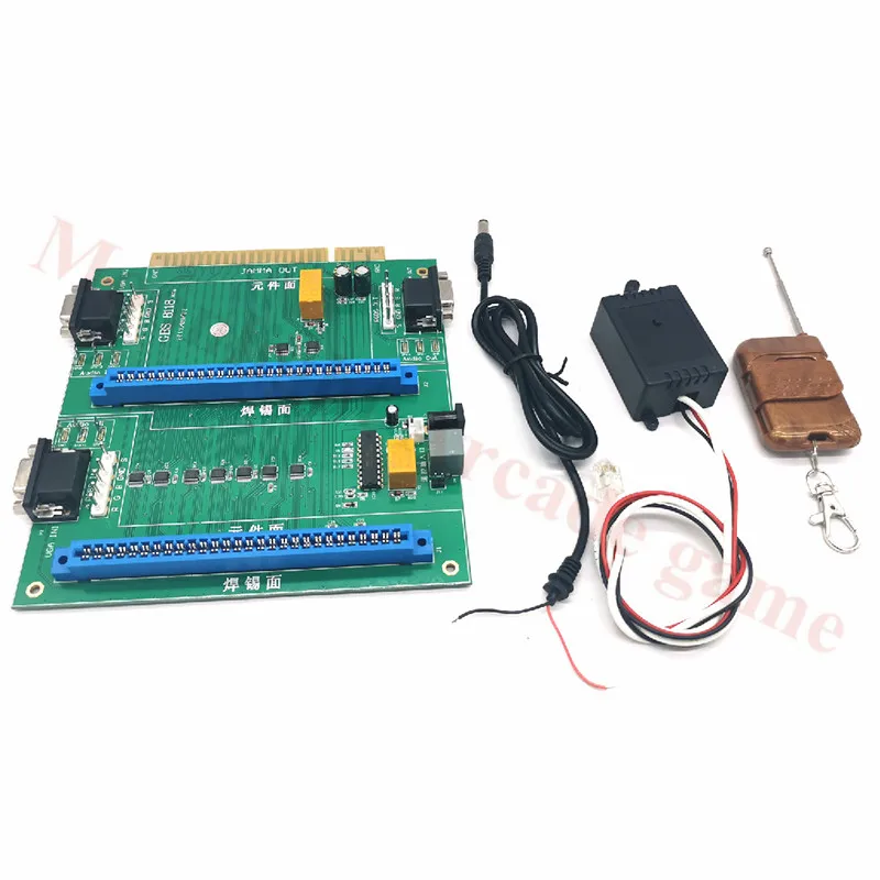 GBS-8118 Arcade Game Board 2 In 1 Switch Control VGA CGA Multi JAMMA Switcher D5271A Remote Controller