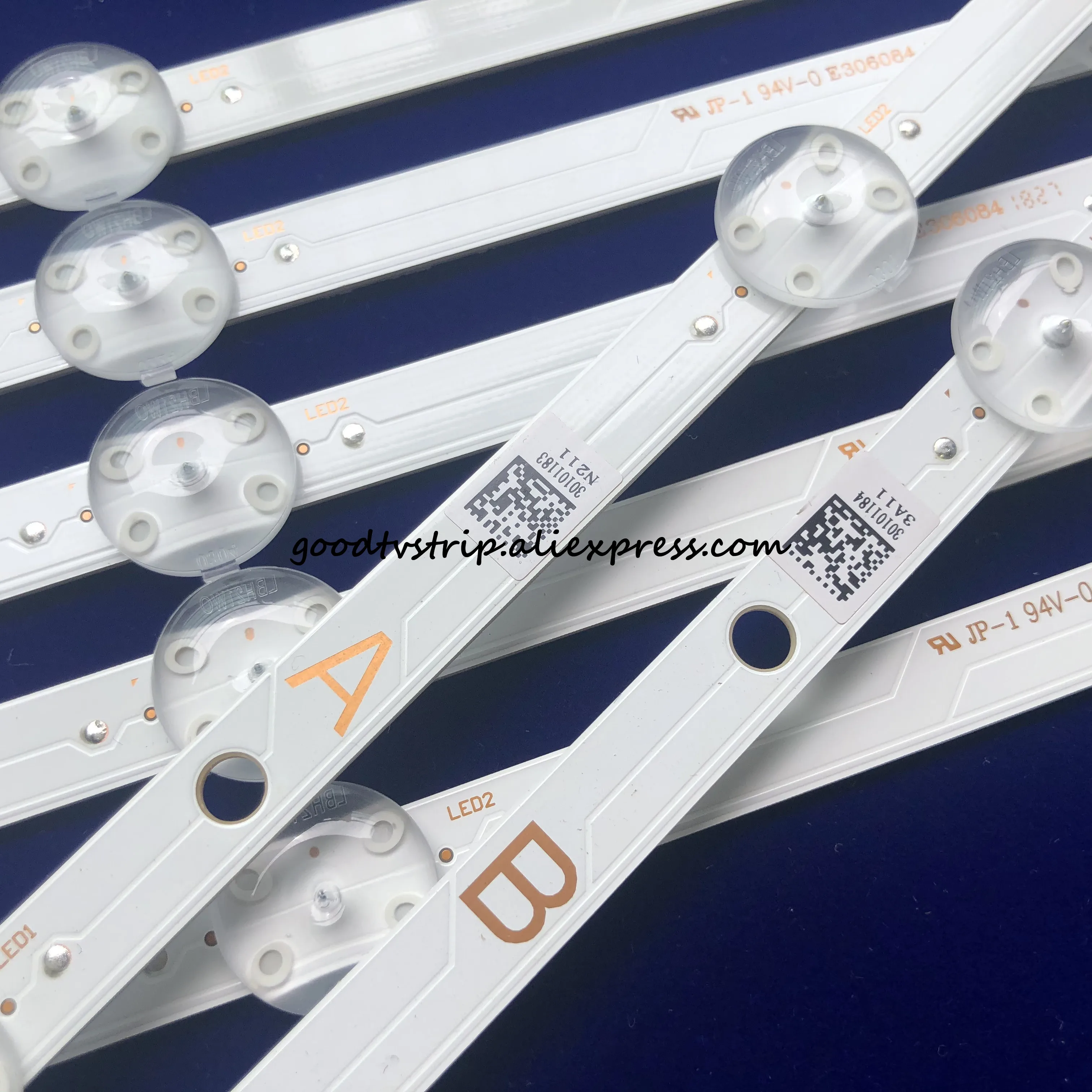 Imagem -03 - Led Bar para 55t6863db 55v5863da 55ud8400 55v5863dg Ves550qnyl2d-n01 N02 N03 55hk25t74u L55ue19 Svv550aw9 Svv550aq9 um b Pcs