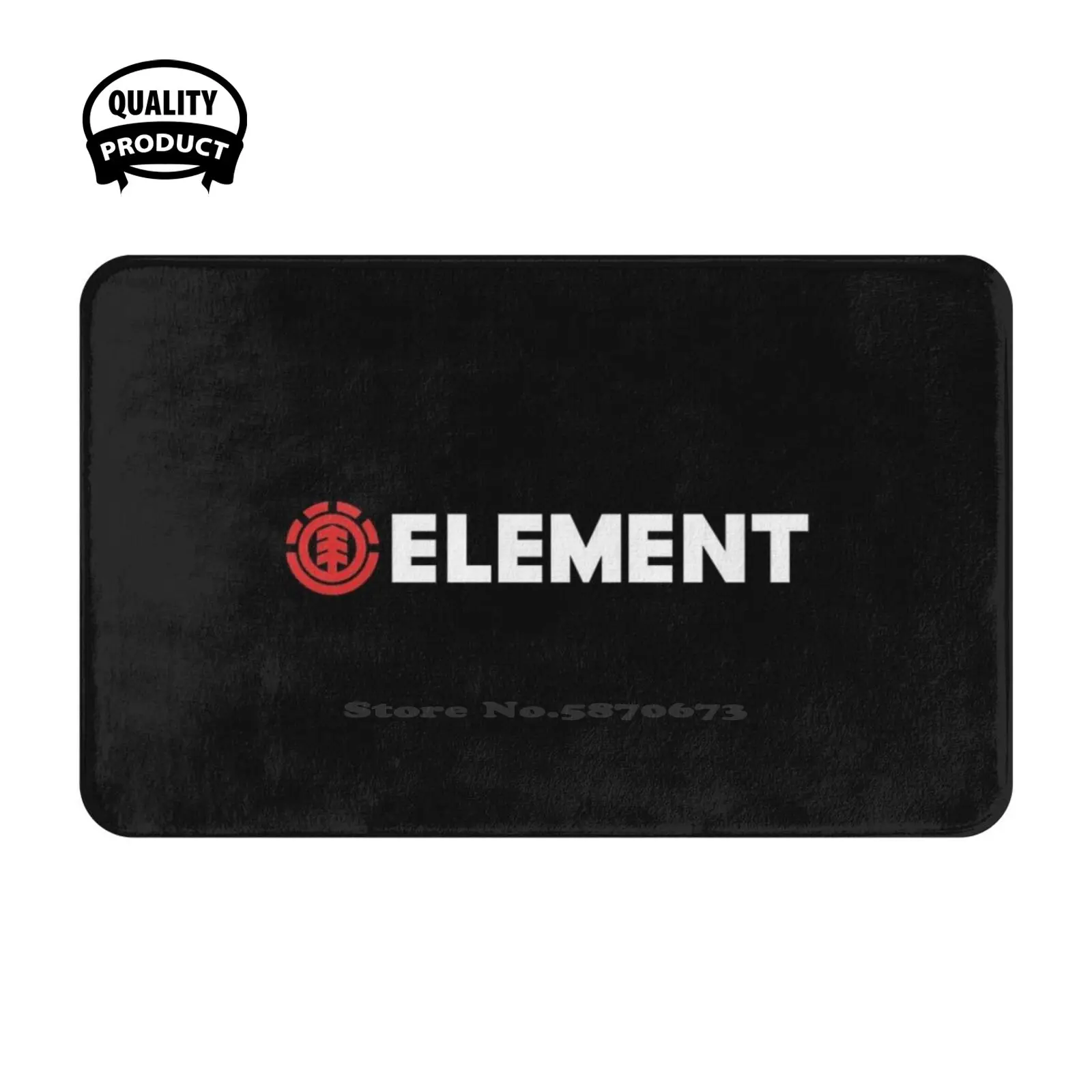 Blazin Soft Cushion Home Carpet Door Mat Car Rug Skateboards Sport Streetwear Deck Vector Logo