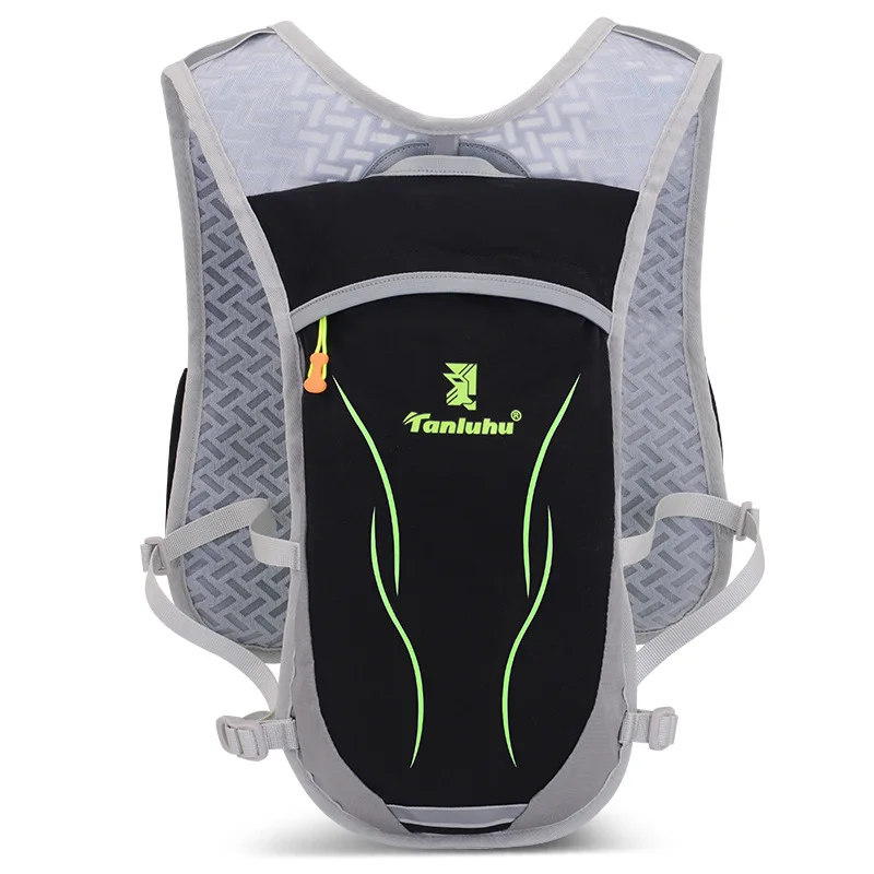 TANLUHU 693 Running Marathon Hydrating Nylon 5.5L Outdoor Men Women Running Bag Hiking Backpack Vest Marathon Riding Backpack