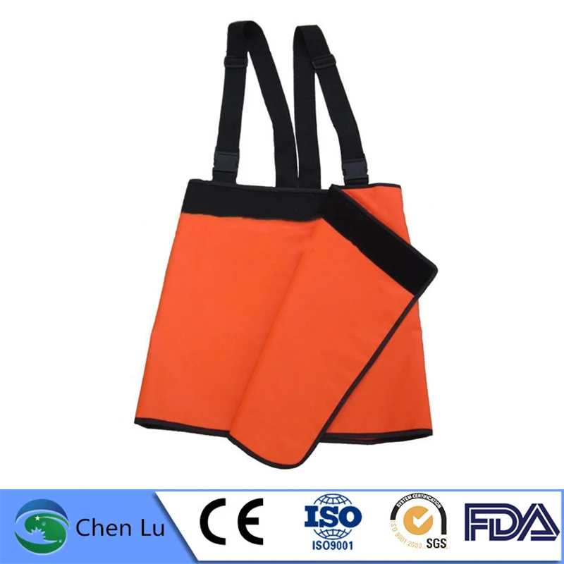 Genuine x-ray gamma ray radiation shielding lead apron set nuclear radiation protection high quality 0.5mmpb split skirt