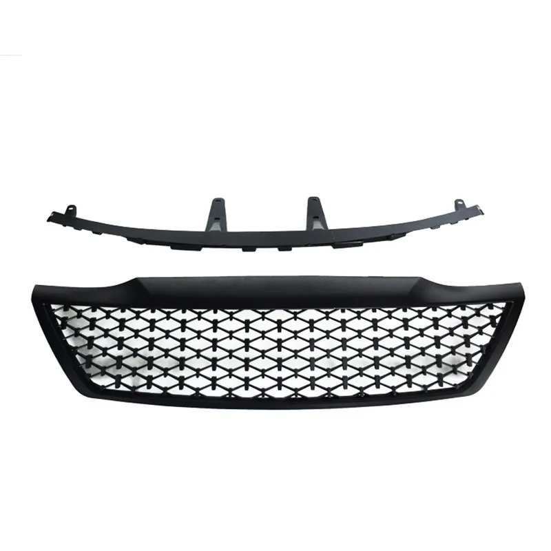 DOOD OEM DESIGN MODIFIED FRONT RACING GRILLS FRONT MESH MASK TRIMS COVER GRILLE FIT FOR FORTUNER 2012 2013 2014 FRONT BUMPER
