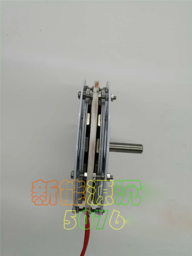 100 와트 고출력 저속 저 저항 플레이트 타입 비코어 영구 자석 발전기, 고효율 풍력 유압