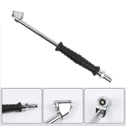 Rubber Handle Inflator Air Tire Inflator 220 PSI Car Tire Metal Tool Car Van Bike Tire Adapter Air Tyre Connection Compressor