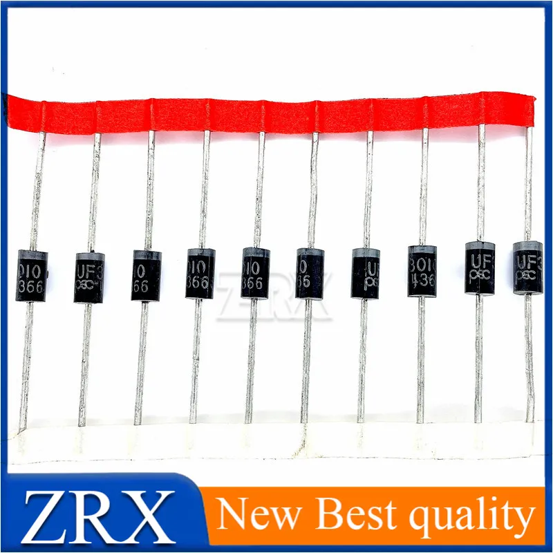 

5Pcs/Lot New Original 3 A 1000 V UF3010 Fast Recovery Diode Integrated circuit Triode In Stock