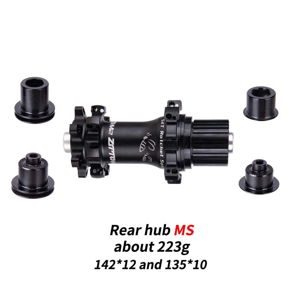 ZTTO M2 MTB Straightpull Hub Ultralight 28 Hole 54T Ratchet HG XD