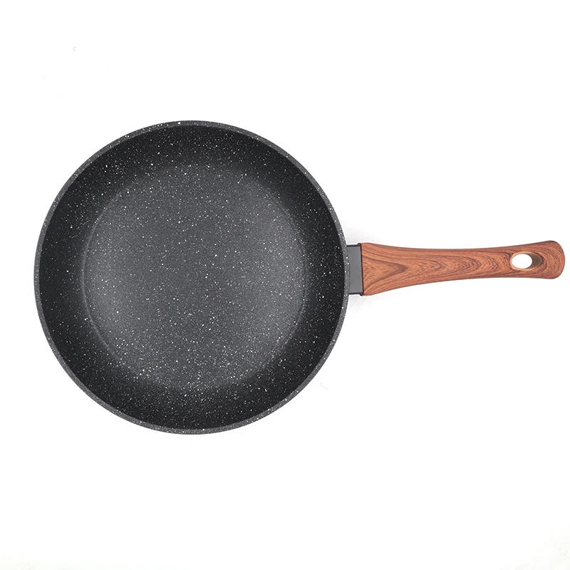 Master Star-Non-Stick Durable Frying Pan, Steak Omelette, Aluminum Marble Coating Pan, Induction Cooker, Modern Kitchenware