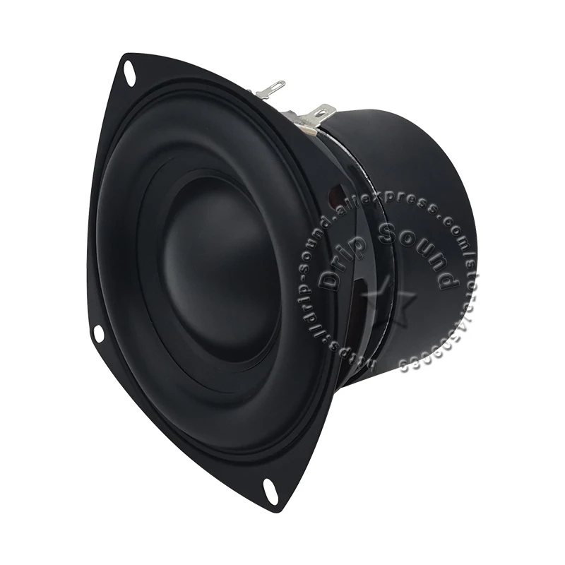 

4" inch 4Ohm 8Ohm 40W Bass Audio Speaker Stereo Woofer Loudspeaker Horn Trumpet DSAR-4W-40W-01B