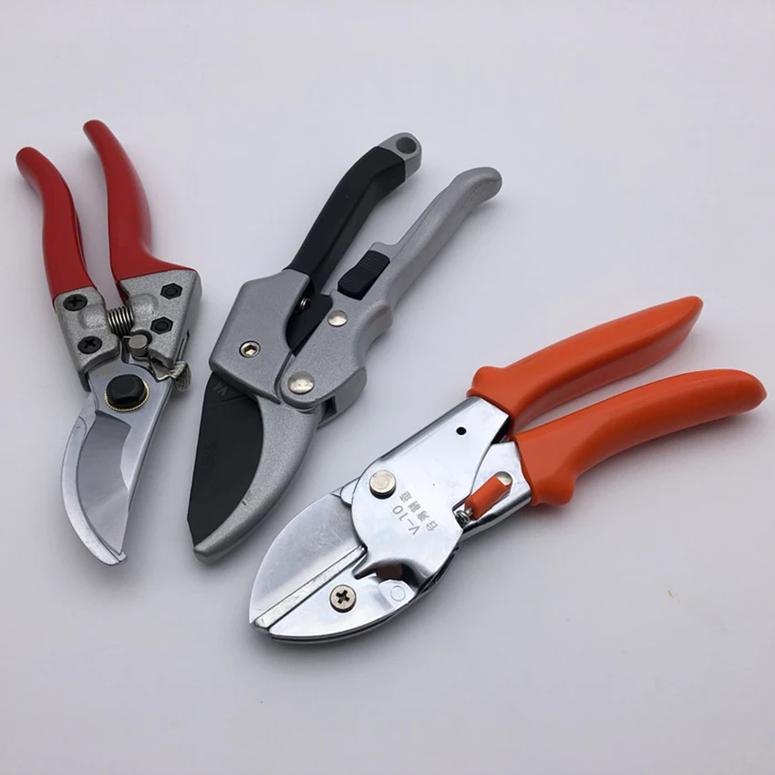 Tijeras de podar manuales de 8 pulgadas, hoja SK5, para jardinería, ramas de árboles frutales