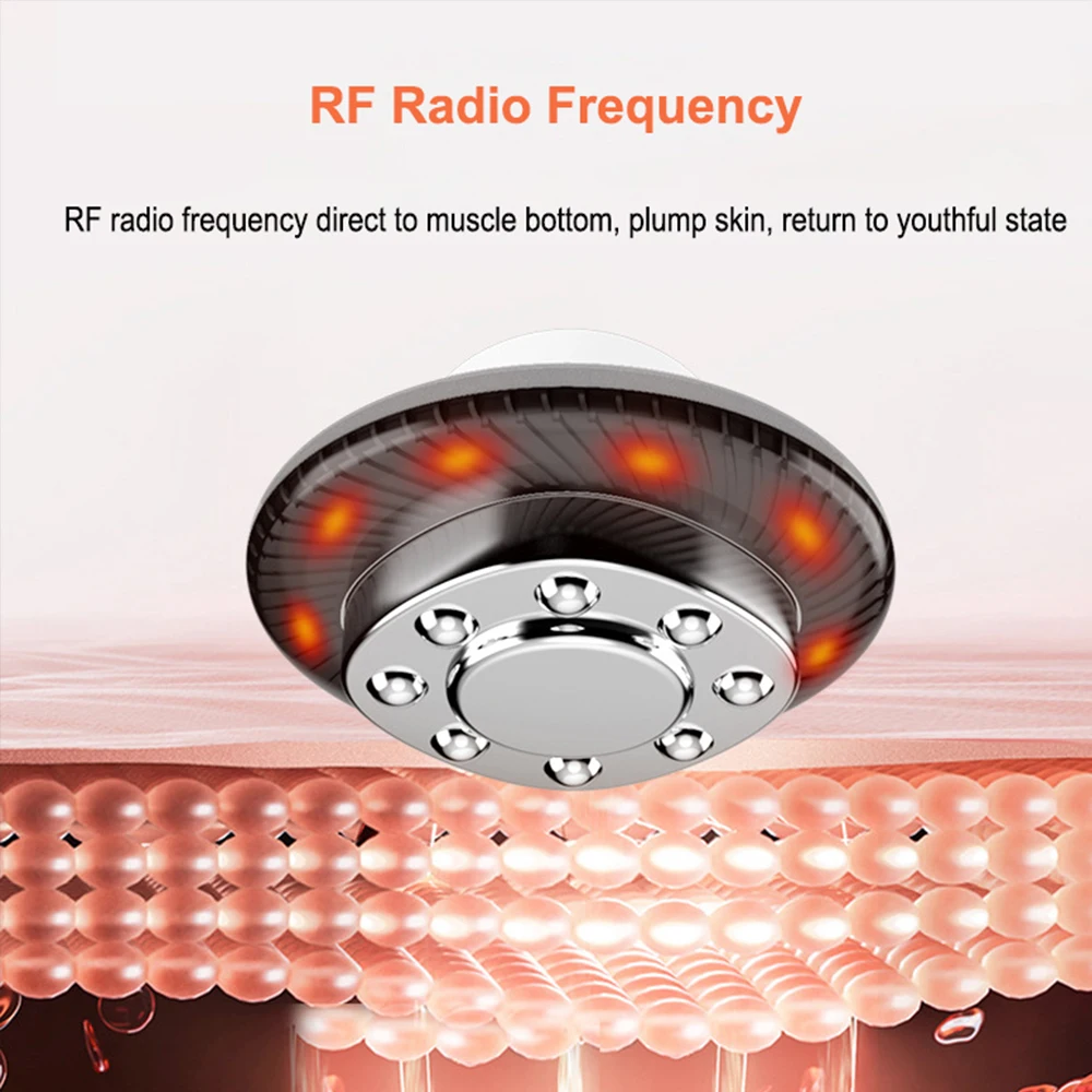 RF ultrasuoni EMS corpo dimagrante massaggiatore perdita di peso anticellulite rimozione del grasso macchina detergente per il viso massaggiatore per la salute di bellezza