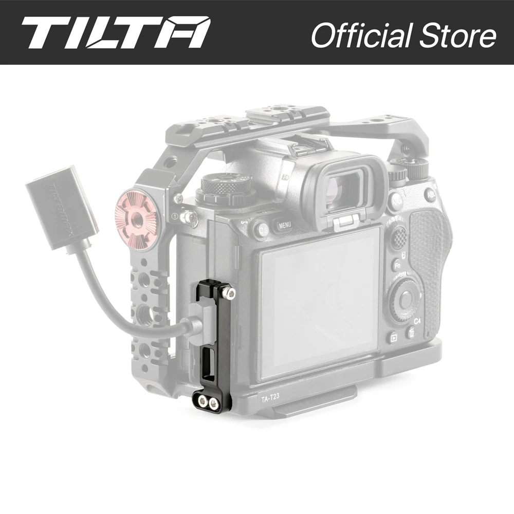 TILTA TA-T23-CC1 HDMI Cable Clamp Attachment for Sony A1 Full Cage TA-T23-CC2 Half Cage