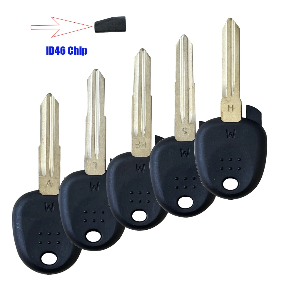 New Transponder Key ID46 Chipped Ignition for HYUNDAI Accent Coupe Santa Fe Elantra Tucson Getz  Lavita Tiburo Verna Car Key