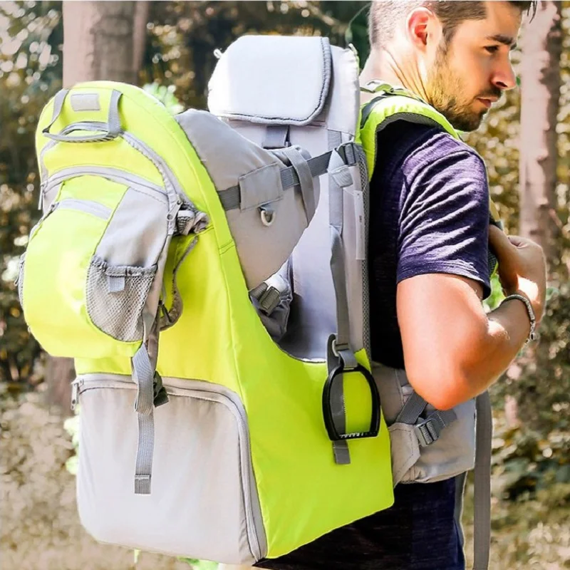 Baby Rucksack Träger, Ergonomische ChildCarrier Wandern mit Sonne Baldachin, Sicher Kleinkind Wandern Rucksack Träger mit Großen Speicher Spac