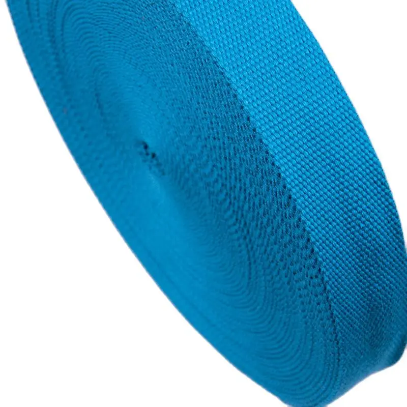 Sky Blue Cotton Webbing For Bag Strap Laptop Computer 3.8cm