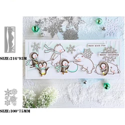 New Arrival Metal Hill Tree Cutting Dies For 2024 DIY Scrapbooking Photo Album Snowflake Stencil Paper Card Making Craft
