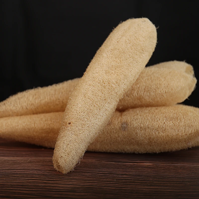 30-35CM Loofah Soft Exfoliating Scrubber Natural Shower Sponge For Kitchen Bathroom Sponge Cellulose Luffa Cleaning Brushes Towe