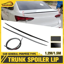 Universal Roof Spoiler 1.2M/1.5M Car-Styling Carbon Fiber Spoilers Tail Spoiler Trunk Wing DIY Refit Spoiler For Tesla Benz Bmw