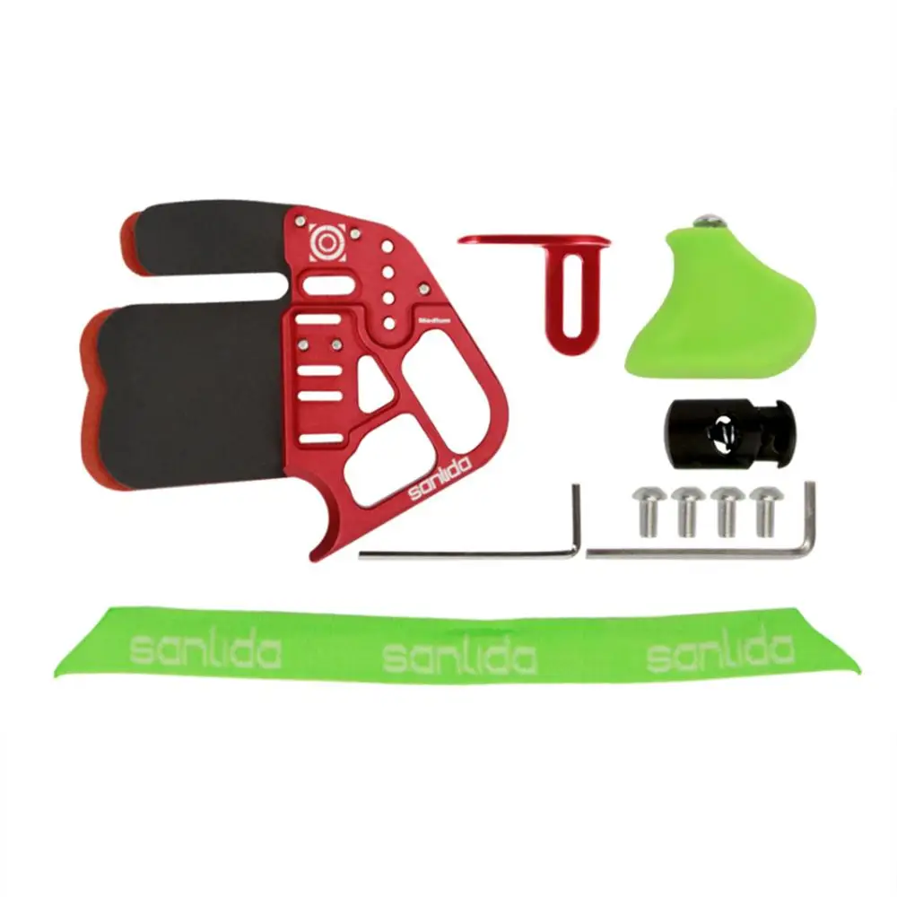 Sanlida X10 Archery Finger Tab Right Hand Finger Guard Protection Pad For Bow Finger Protector