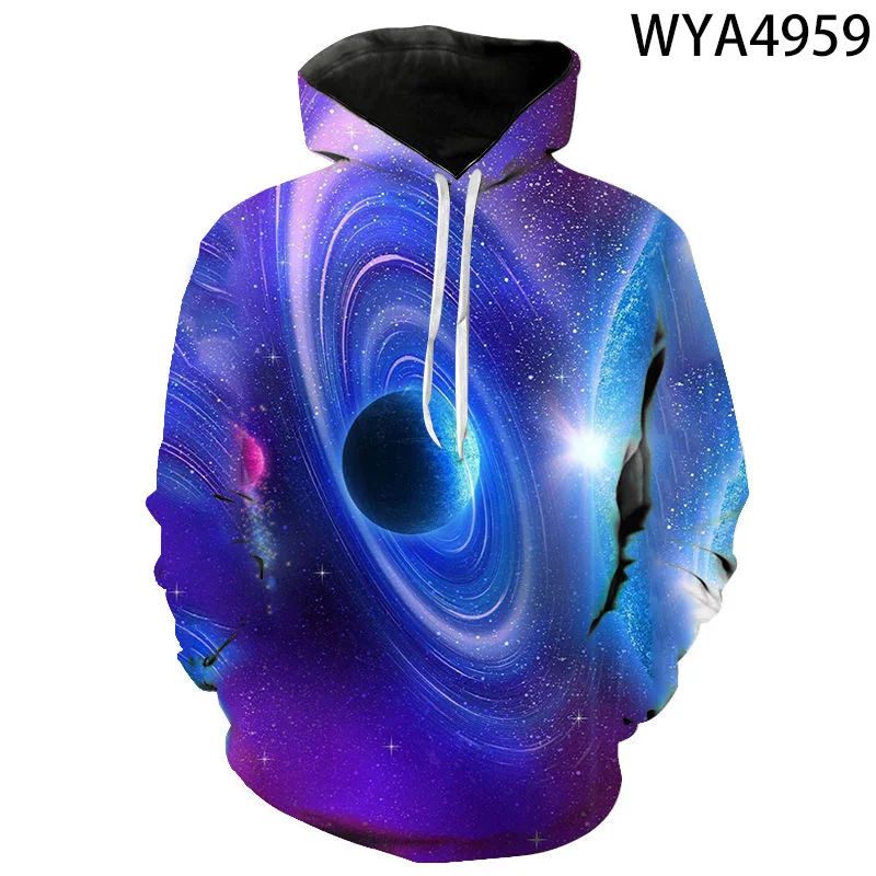 3D Printed Universe Starry Sky Astronaut Hoodies Men Women Children Long Sleeve Sweatshirt Coat Cool Fashion Streetwear Pullover