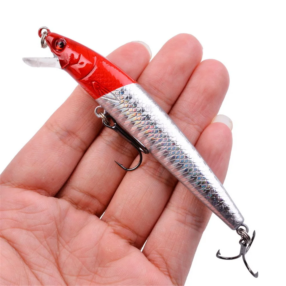 Minnow flotante 95mm ojos 3D – Senuelo para lucio y carpa - imagen 5