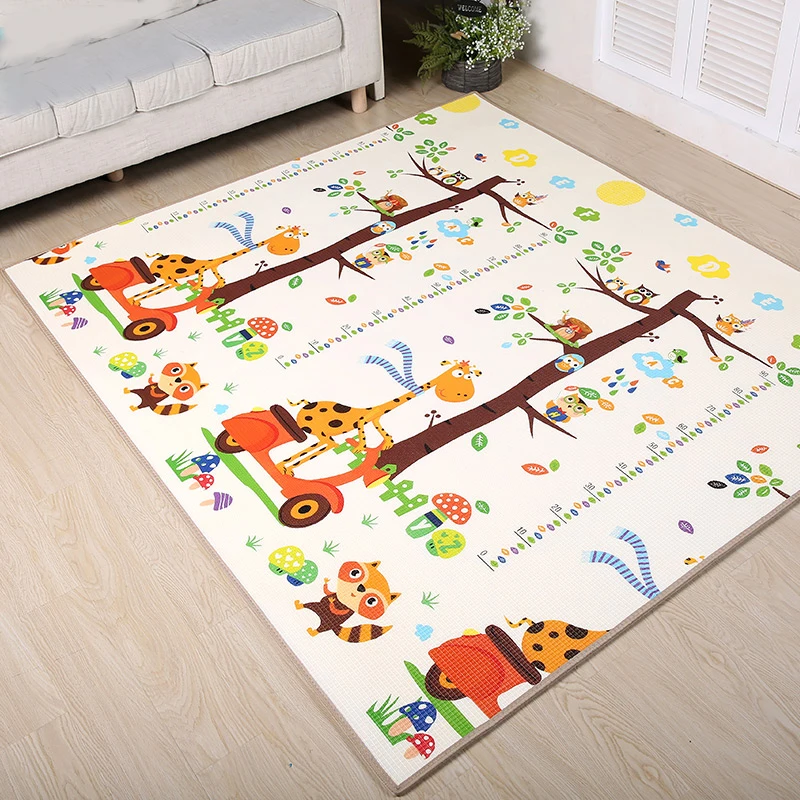 Educational Portable Carpet in the Nursery Climbing Kids Rug Activity Games Toys Foam Material Play Mat Boys Girls Play House