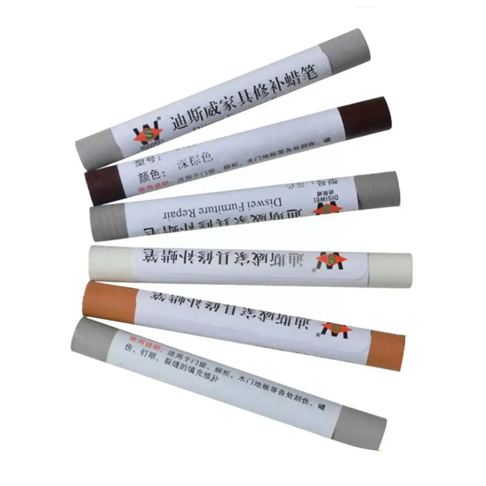 1pc Wax Wooden Furniture Floor Repair Pens Damaged Materials Crayons Repair Repair Scratch O8N8
