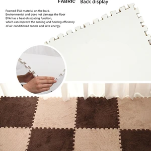 5/8/12 Stücke 30*30 cm DIY -Klappzimmer für Wohnzimmer Kinder weiche Teppiche Jigsaw Splice Baby Rock Teppich 10 Hauptverkaufs -Patchwork -Teppich - №9