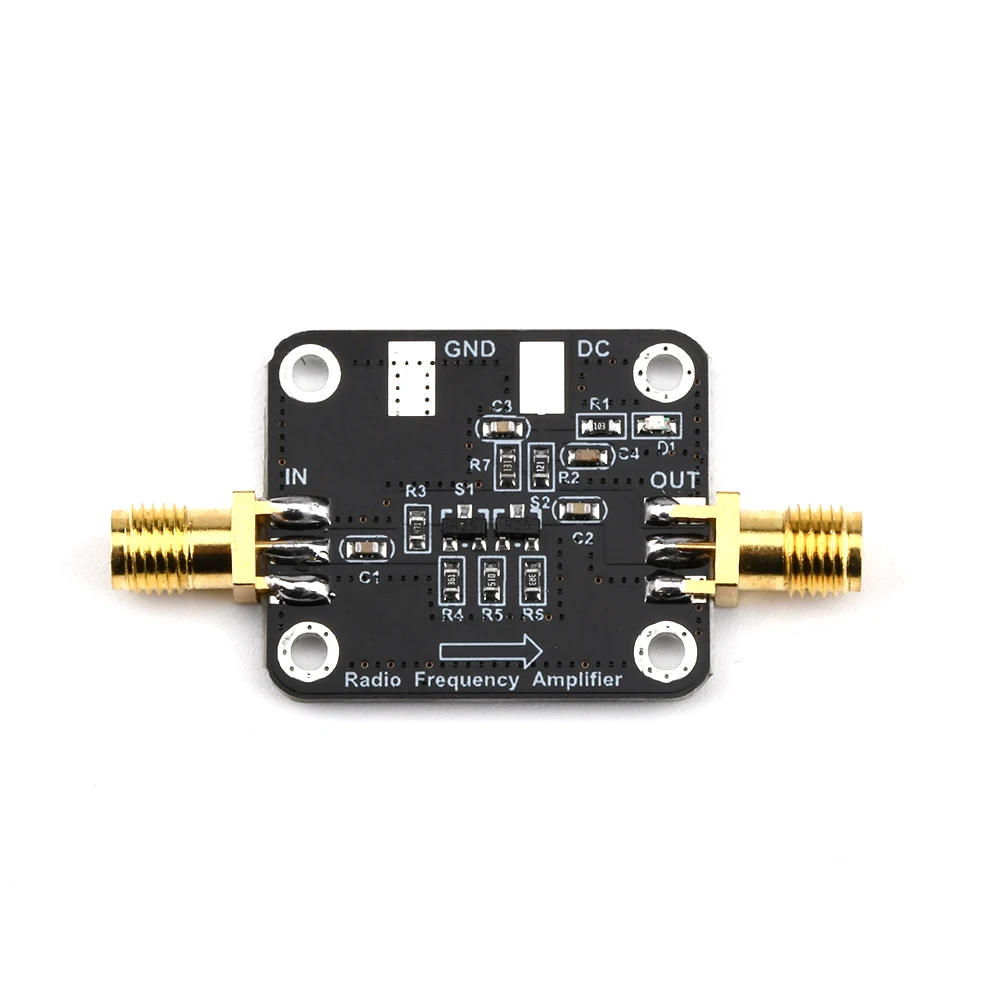 RF High Frequency Broadband Amplifier 10KHz－1GHz Output 10dBm