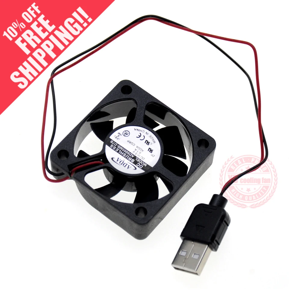 

NEW ADDA 5015 5CM 5CM silence USB double ball bearing 5V AD5005MB-D7B cooling fan