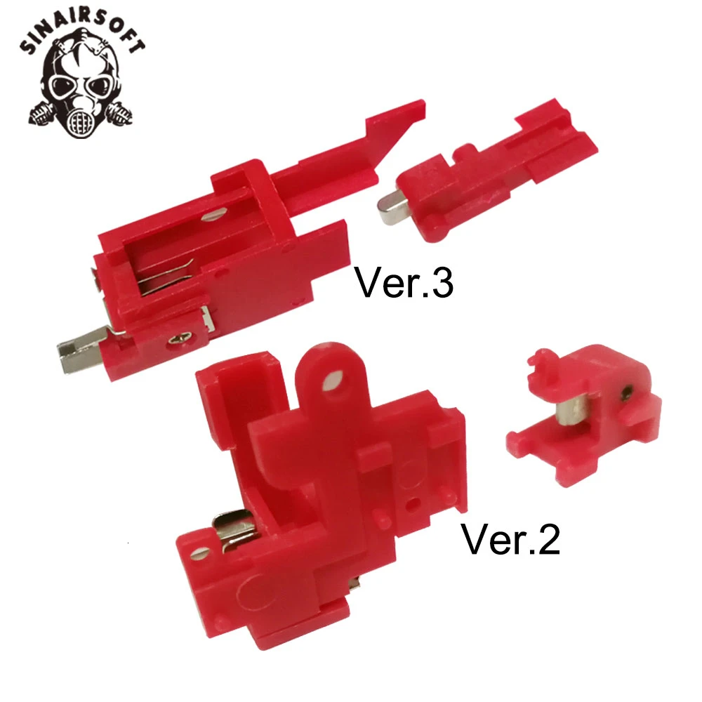 Wärme Rot Widerstand Schalter Elektrische Paintball schießen Jagd zubehör Für Airsoft Version 2/3 Getriebe
