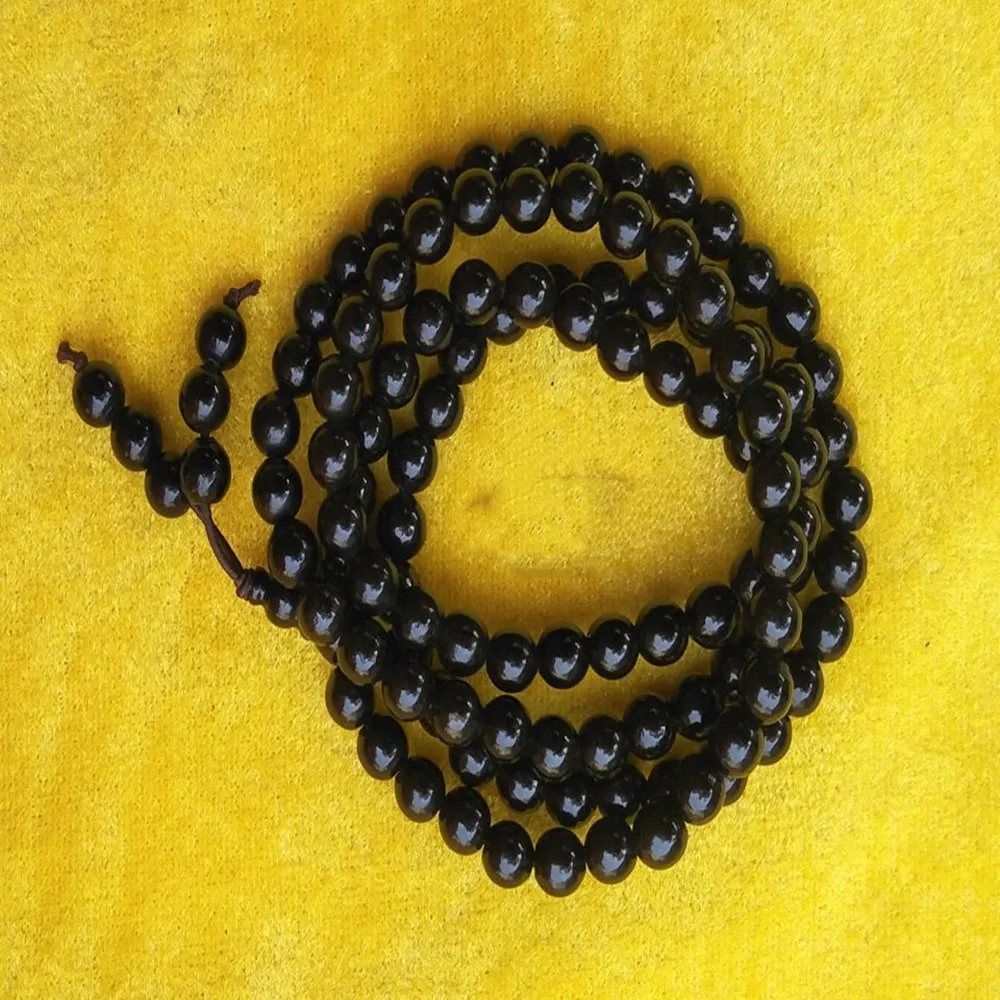 

108pieces black coral round 6/8/10/12mm rosary beads /buddha beads nature necklace/bracelet