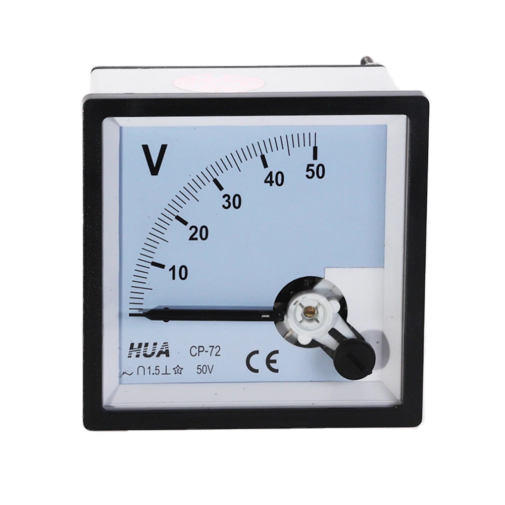 

CP-72 AC Analog Voltmeter 50V 450V Voltage Panel Meter