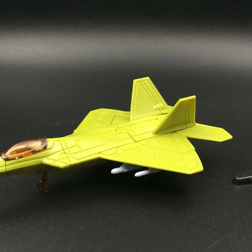 F-22 Fighter Raptor 4D Assemble Model Puzzle Figure Toy Aircraft Collections Scene Sandpan Game