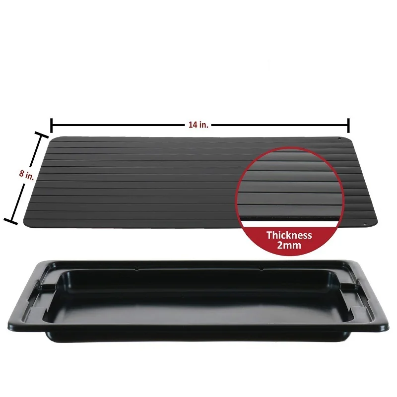

Fast Defrosting Tray Thaw Frozen Food Meat Fruit Quick Defrosting Plate Board Defrost Kitchen Gadget Tool