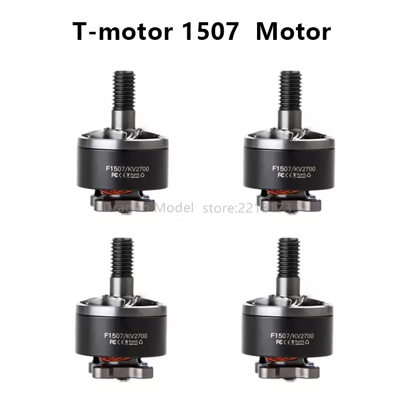 4pcs T-Motor F1507 1507 2700KV 3-6S / 3800KV 3-4S Brushless Motor for Cinewhoop RC Drone FPV Racing CineWhoop BetaFPV