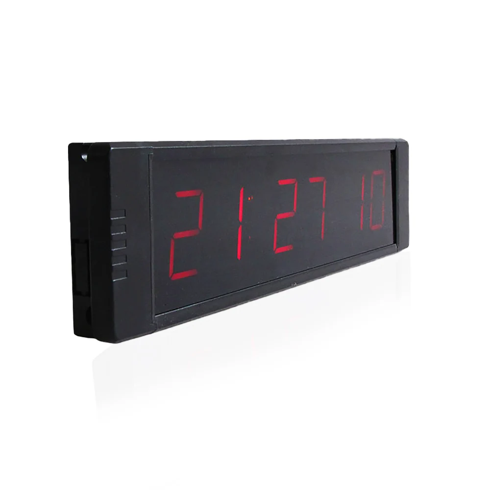 Digital Countdown Wall Clock LED Factory Gym Workshop Clock Timer Game Timing Watch Big Stopwatch