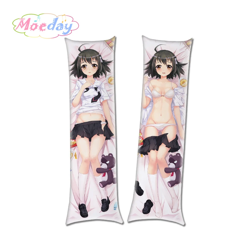 Otaku love! Misaki Sato Jun  Amazing Twins Anime Characters Sexy Hugging Body Pillow Cover