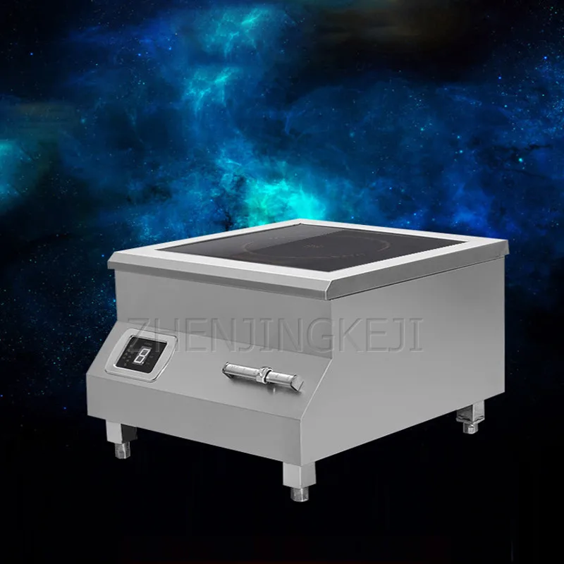 High Power Induction Cooker 8KW Desktop Plane Electromagnetic Furnace Cooking Restaurant Kitchen Flat Hearth Furnace Commercial