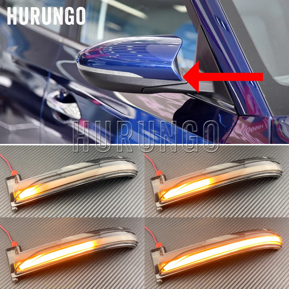 

For Hyundai Lafesta 2018 2019 2020 LED Dynamic Turn Signal Light Side Wing Rearview Mirror Sequential Indicator Lamp Blinker